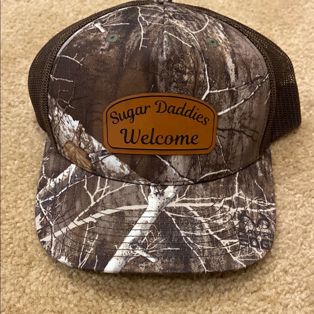 Sugar Daddies Welcome Camouflage Hat